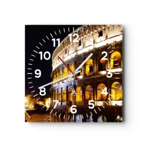 Wandklok - Klok - Het is tijd om de Olympische Spelen te starten - 30x30 cm
