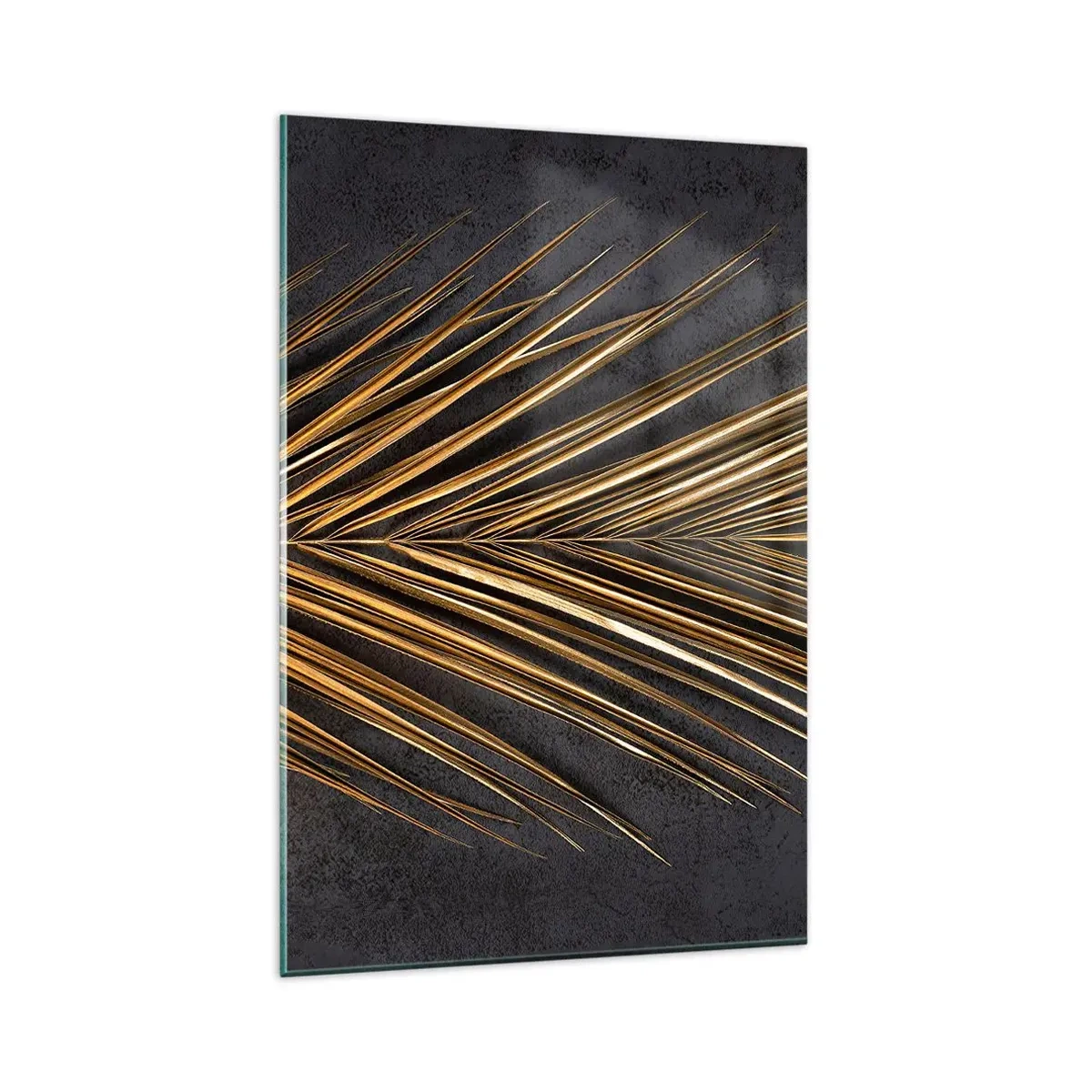 Schilderen op glas - Het goud van de tropen - 80x120 cm