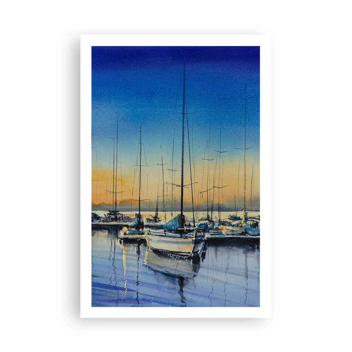 Poster - Einde van een goede dag - 61x91 cm