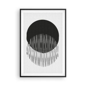 Poster in een zwarte lijst - Zijn alter ego - 61x91 cm