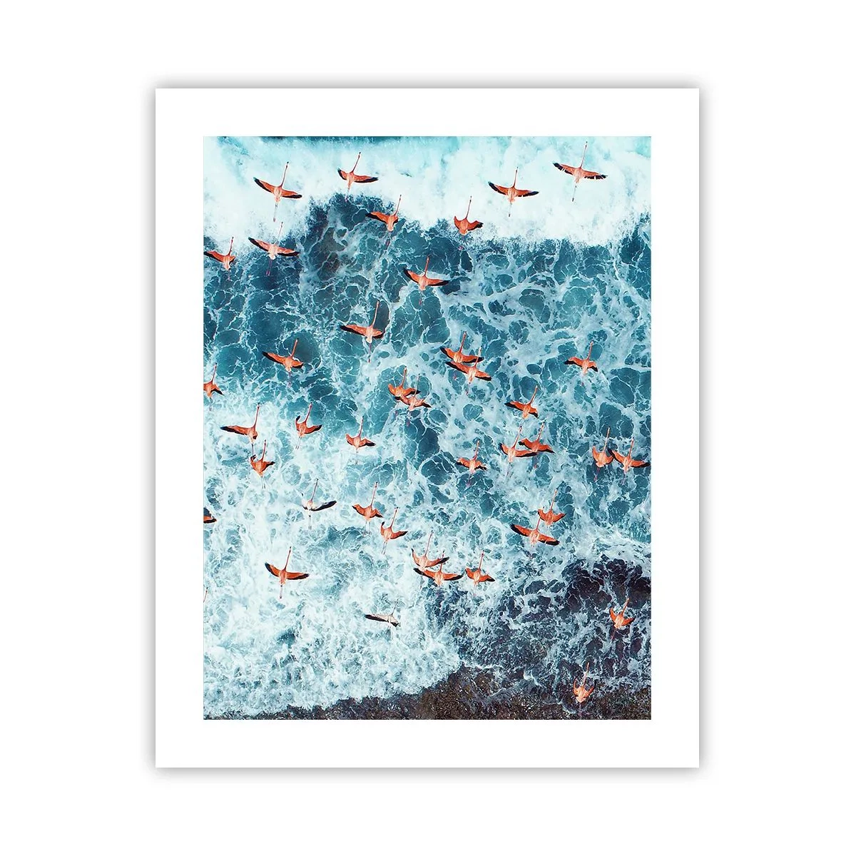 Poster - De kustparade - 40x50 cm