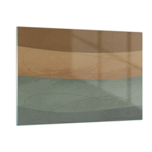 Schilderen op glas - Horizontale compositie - 120x80 cm
