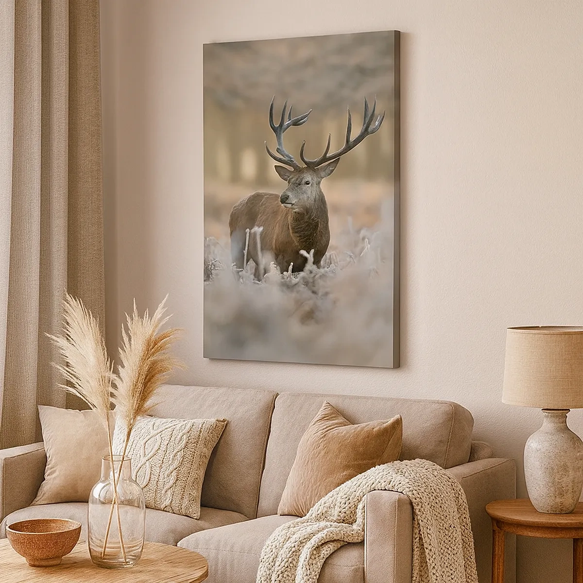 Schilderen op canvas - Een frisse ochtend - 50x70 cm