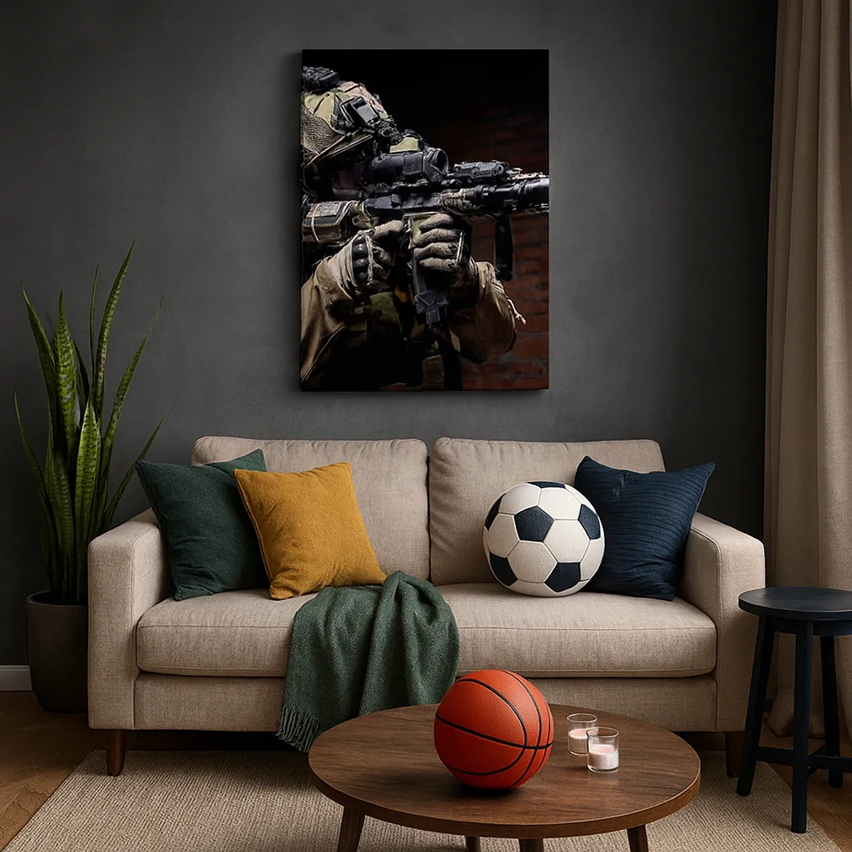 Schilderen op canvas - Dodelijk effectief - 50x70 cm