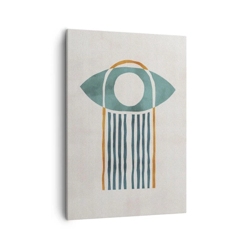 Schilderen op canvas - Tekens en rituelen - 50x70 cm