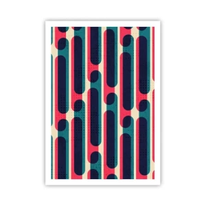 Poster - In de diepte en vooruit - 70x100 cm