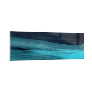 Schilderen op glas - Ga met de stroom mee - 90x30 cm