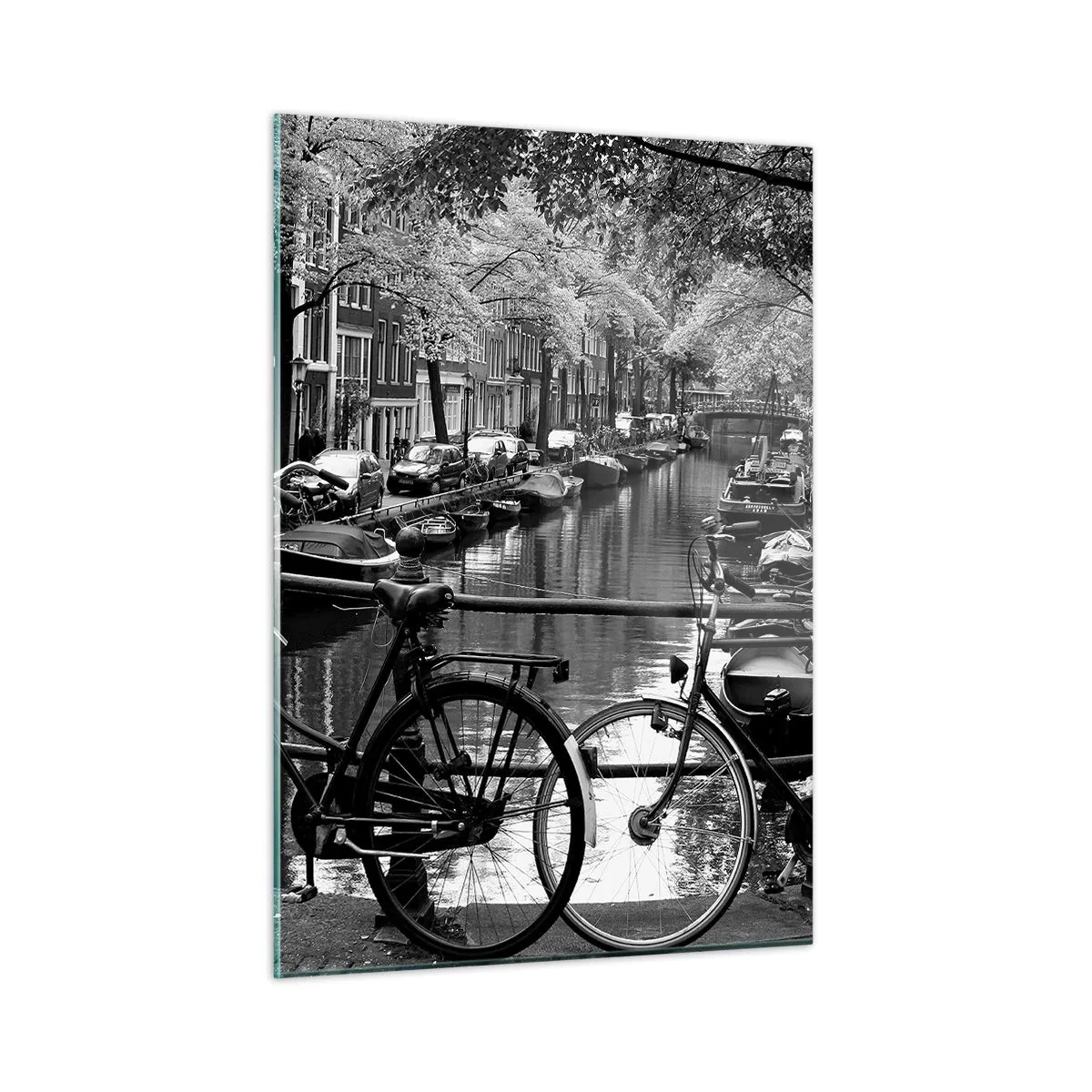 Schilderen op glas - Een heel Nederlands uitzicht - 50x70 cm