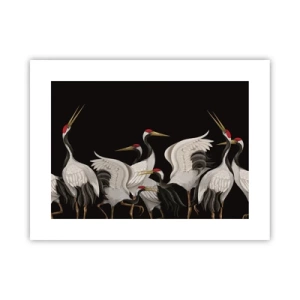 Poster - Vogel spullen - 40x30 cm