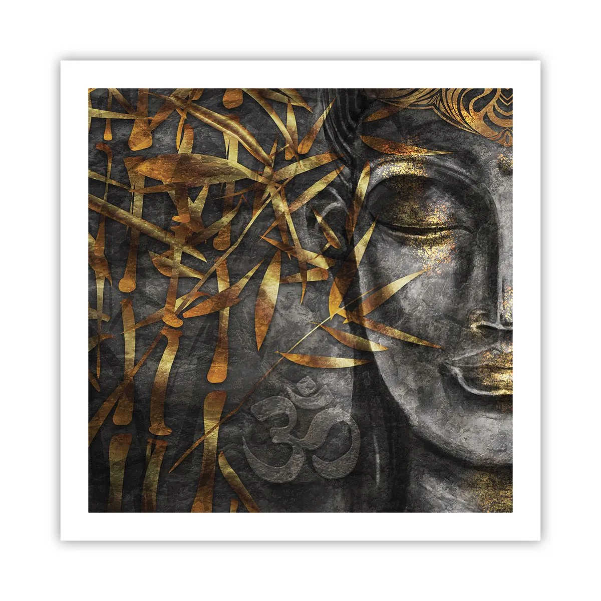 Poster - Voel de rust - 60x60 cm