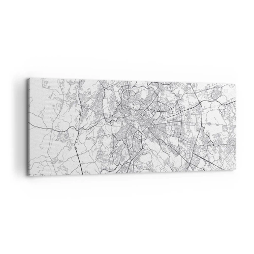 Schilderen op canvas - Romeinse cirkel - 120x50 cm