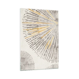 Schilderen op glas - De schoonheid van de straal - 70x100 cm
