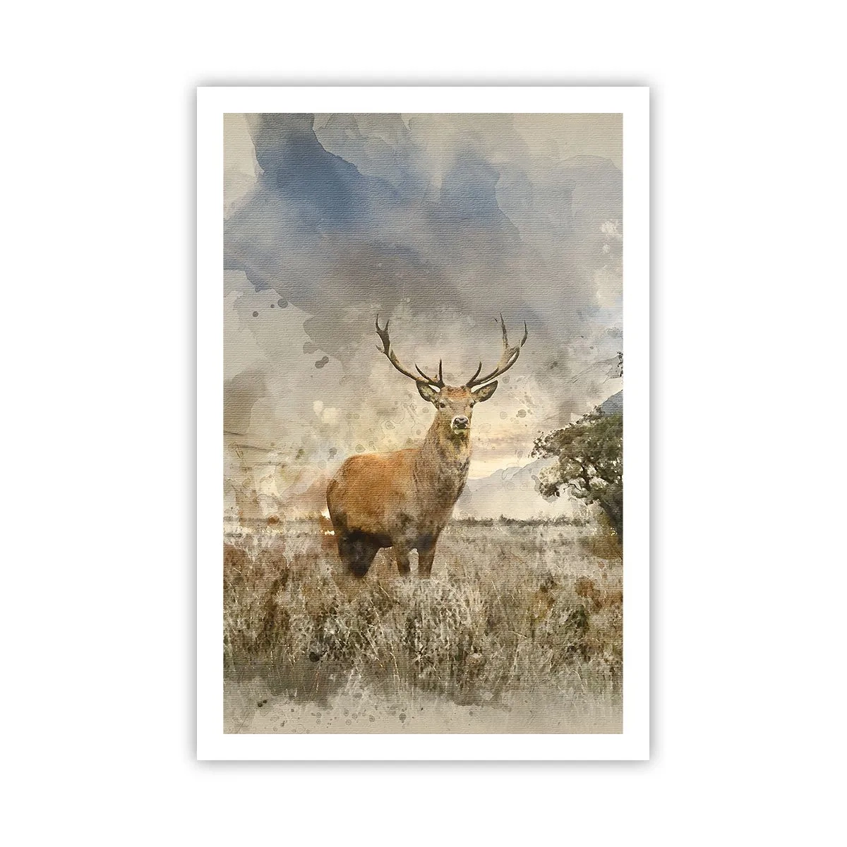 Poster - Waardigheid - kracht - waardigheid - 61x91 cm