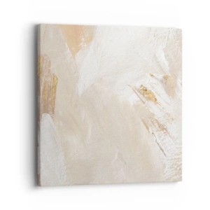 Schilderen op canvas - Pastelkleurige compositie - 40x40 cm