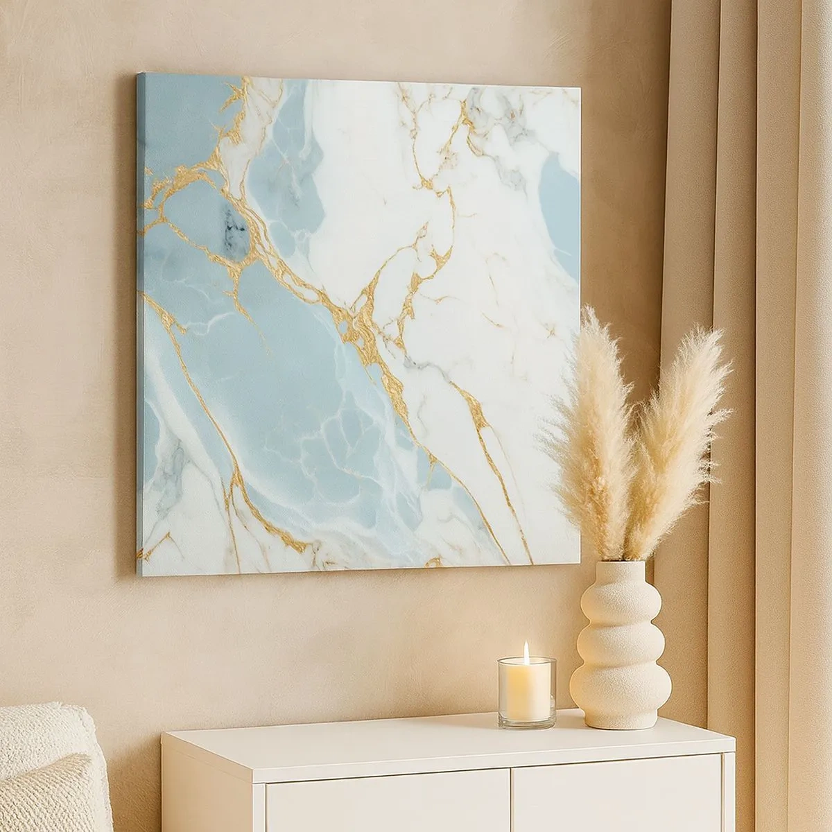 Schilderen op canvas - Rijkdom van steen - 30x30 cm