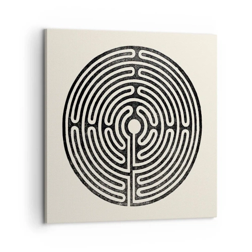 Schilderen op canvas - Mysterieuze orde - 60x60 cm