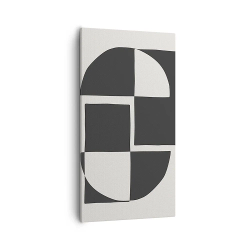 Schilderen op canvas - Antithese - synthese - 55x100 cm