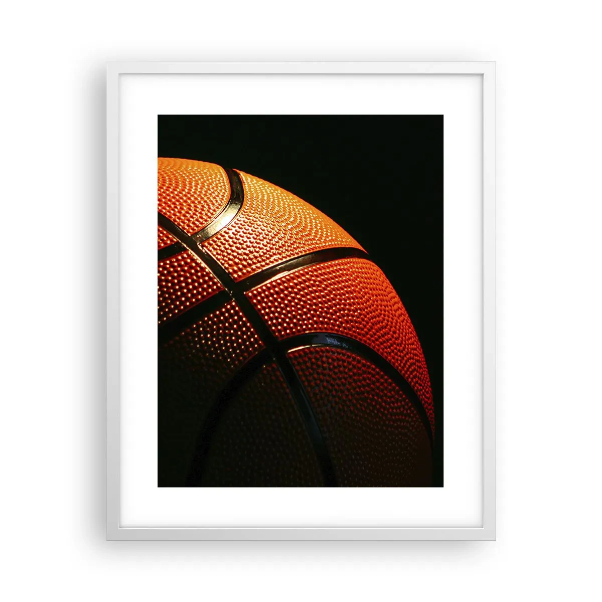 Poster in een witte lijst - Mooi als een planeet - 40x50 cm