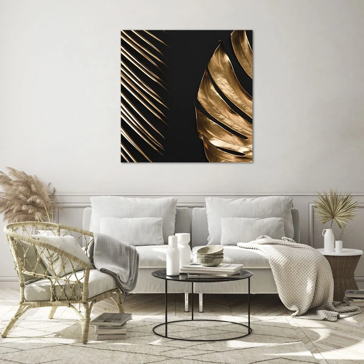 Schilderen op glas - Anders en net zo duur - 60x60 cm