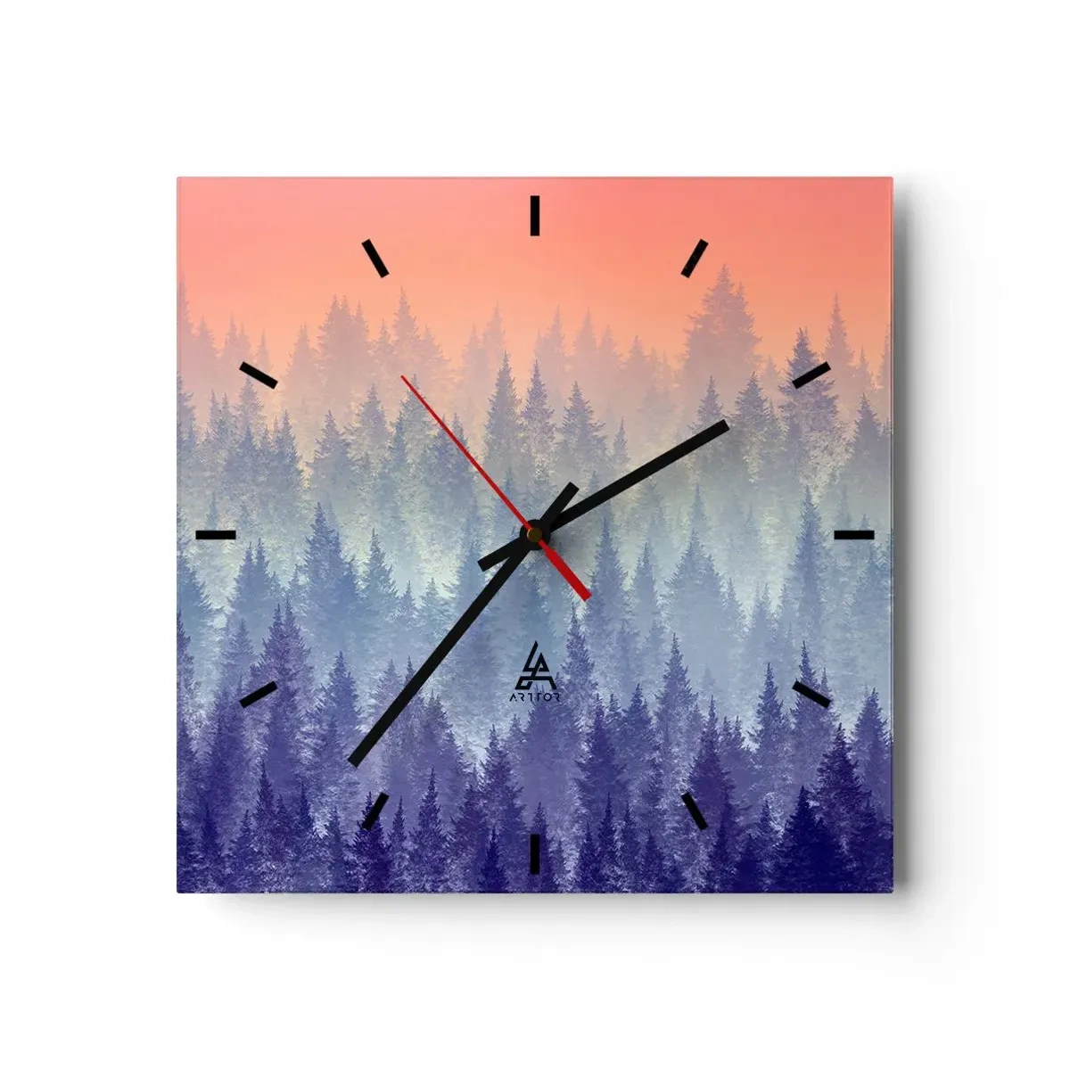 Wandklok - Klok - Hoog, hoger, naar de hemel - 30x30 cm