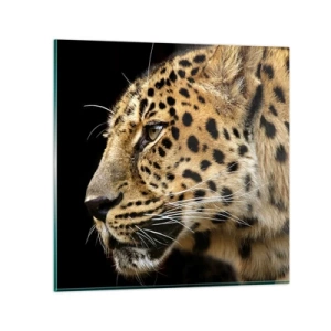 Schilderen op glas - Rustig, gefocust, klaar - 70x70 cm