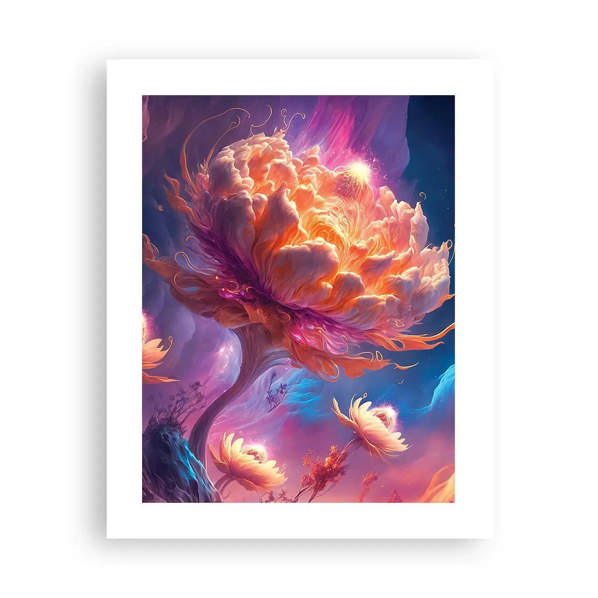 Poster - Andere wereld - 40x50 cm