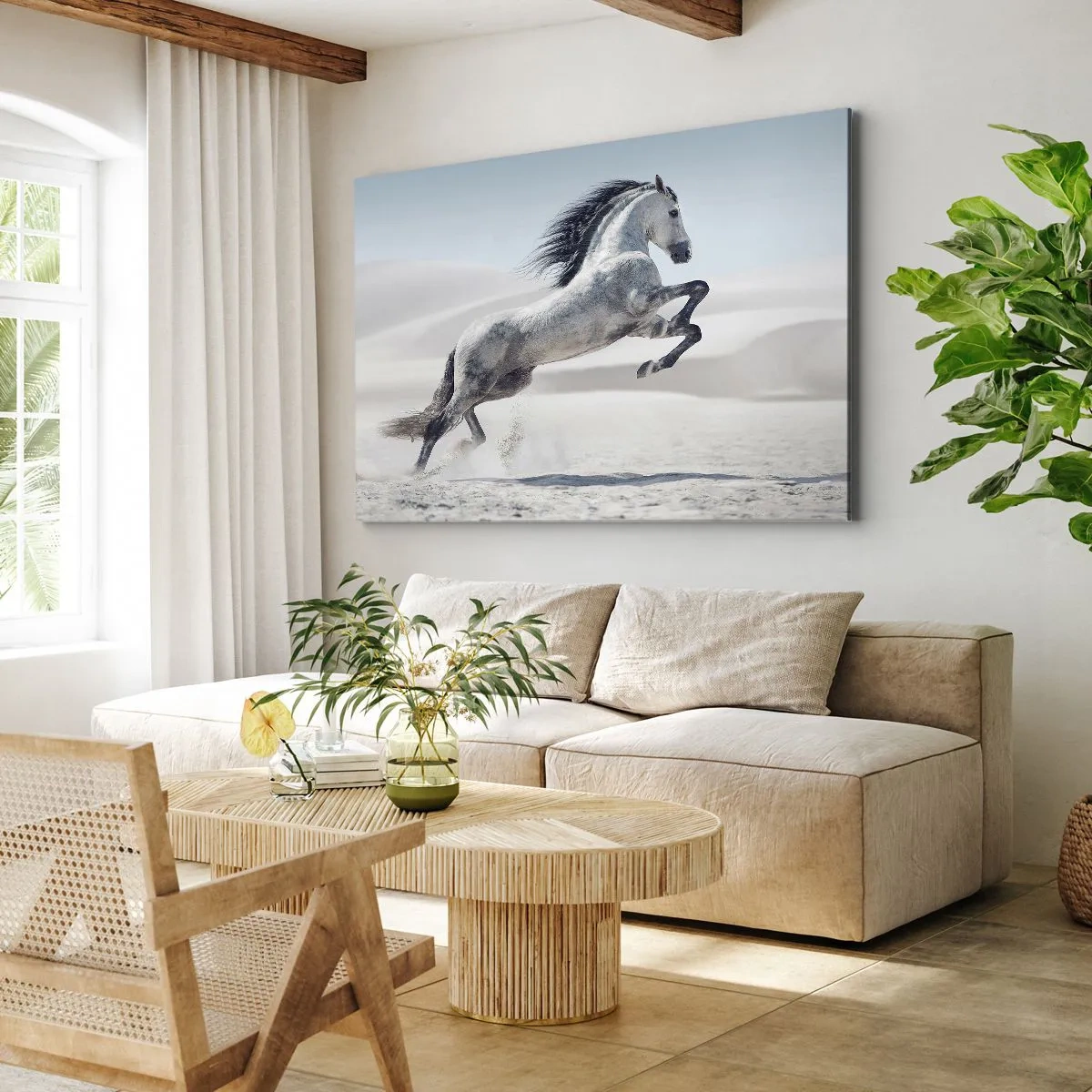Schilderen op canvas - Arabische prins - 100x70 cm