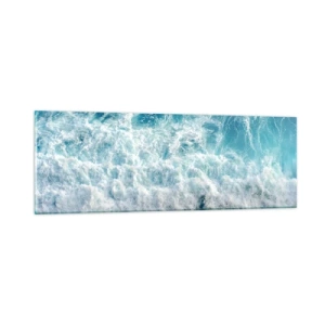 Schilderen op glas - Vrolijk en springend - 90x30 cm