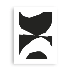 Poster - Positief – negatief - 30x40 cm