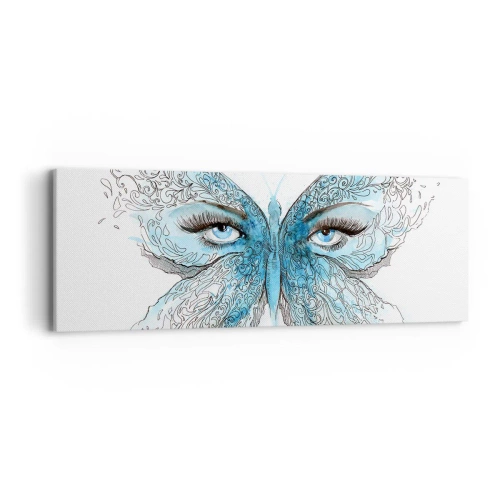 Schilderen op canvas - Eros pimpelmees - 90x30 cm