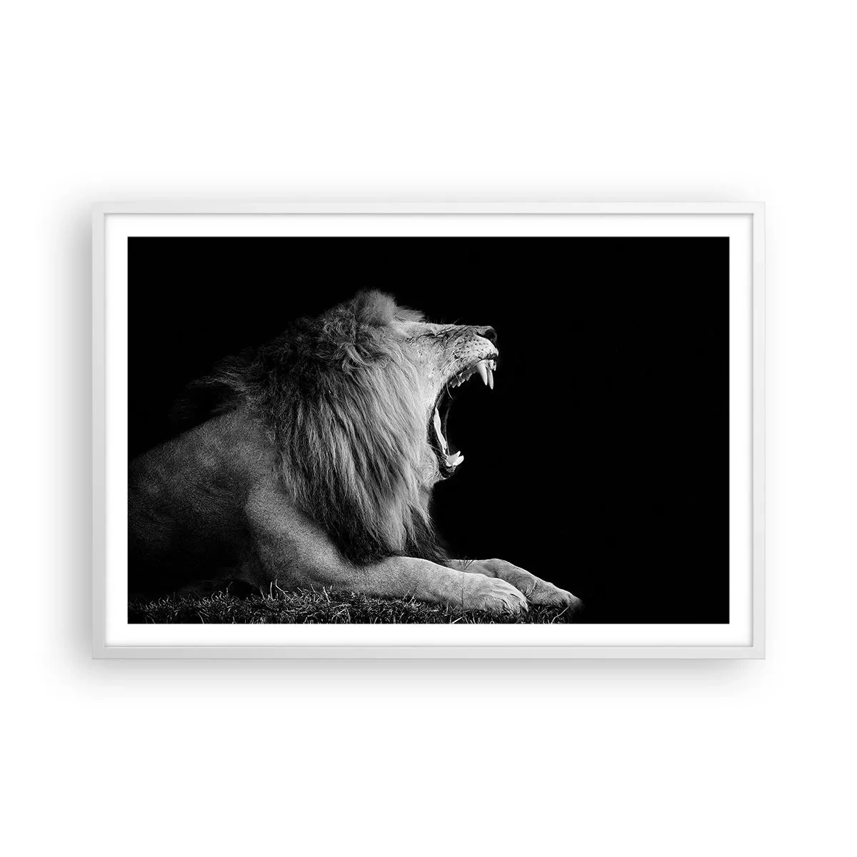 Poster in een witte lijst - Zonder enige twijfel - 91x61 cm