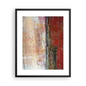 Poster in een zwarte lijst - Wellicht is het de zee - 40x50 cm