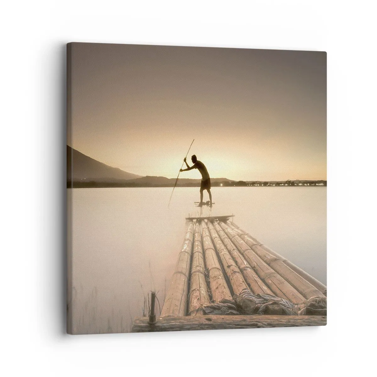 Schilderen op canvas - Voor het slapen gaan - 30x30 cm