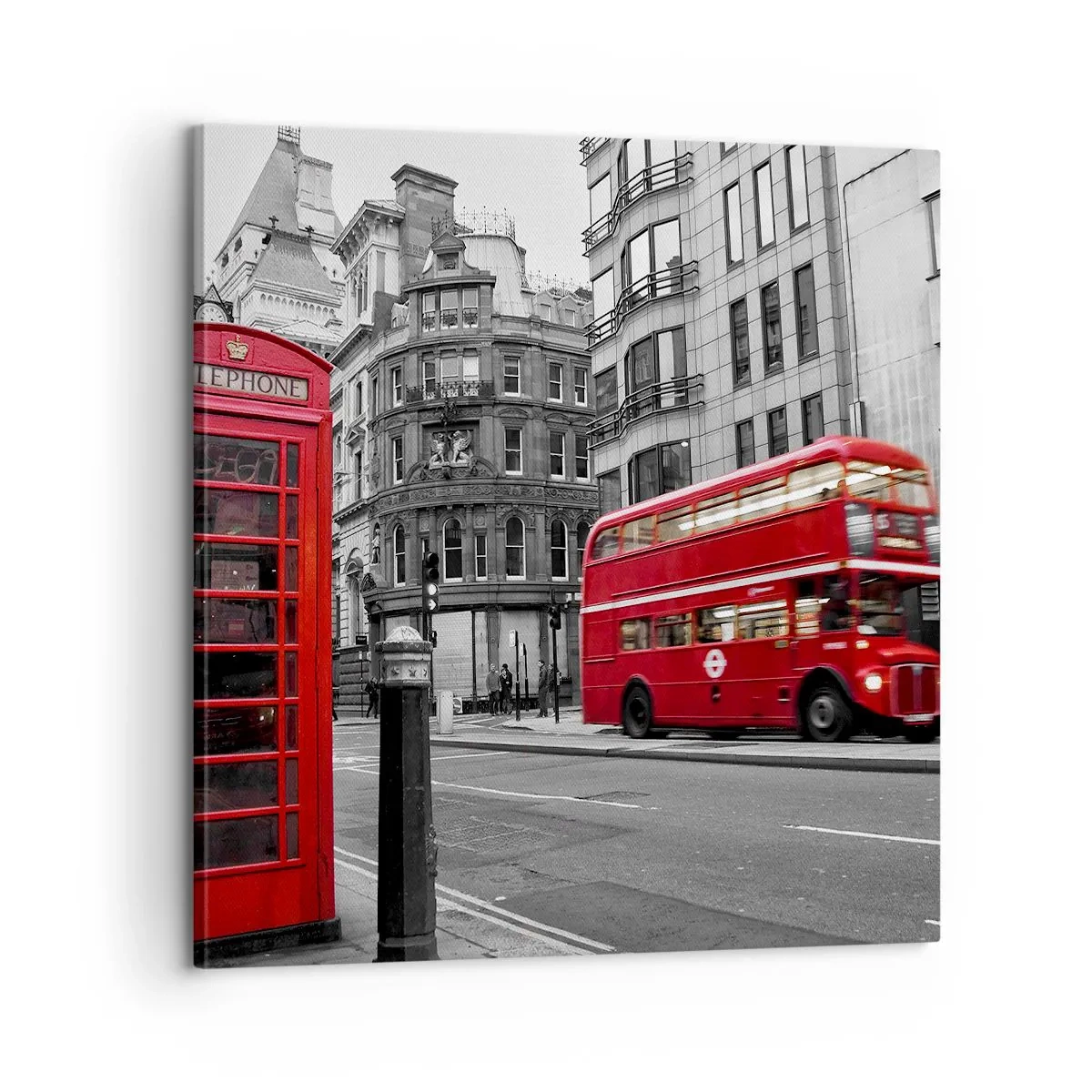 Schilderen op canvas - De roodste in Europa - 60x60 cm