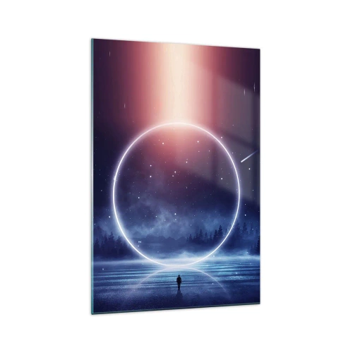 Schilderen op glas - Ze zijn er al... - 70x100 cm