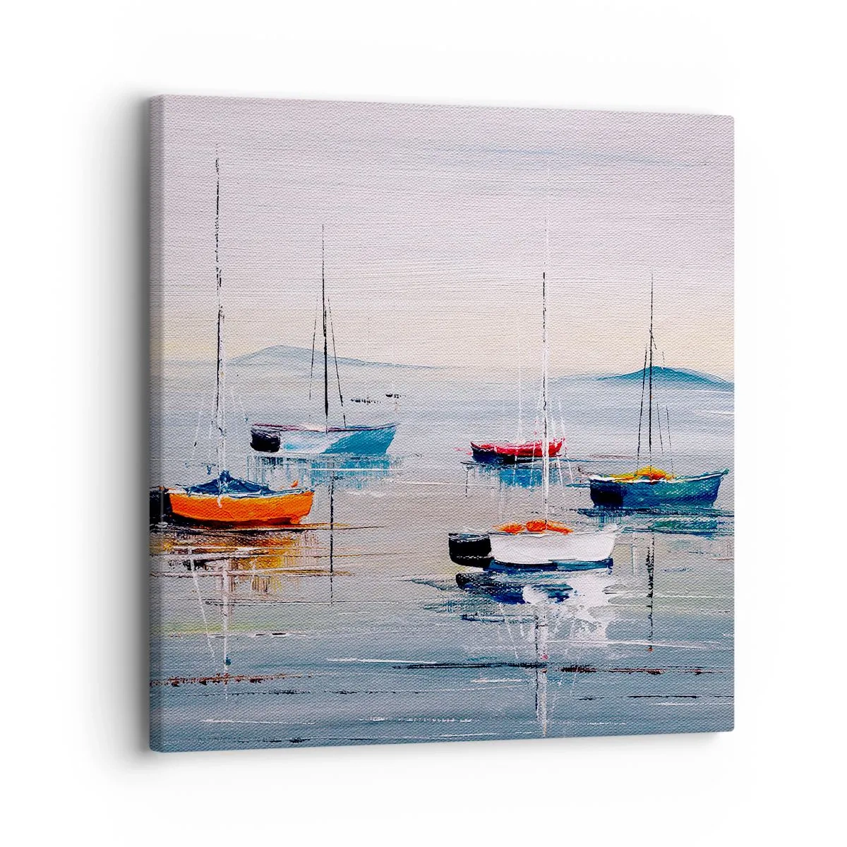Schilderen op canvas - Een welverdiende rust - 30x30 cm