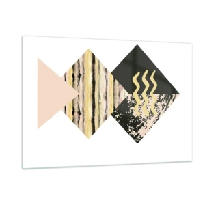 Schilderen op glas - Er is niet zo eenvoudig - 120x80 cm