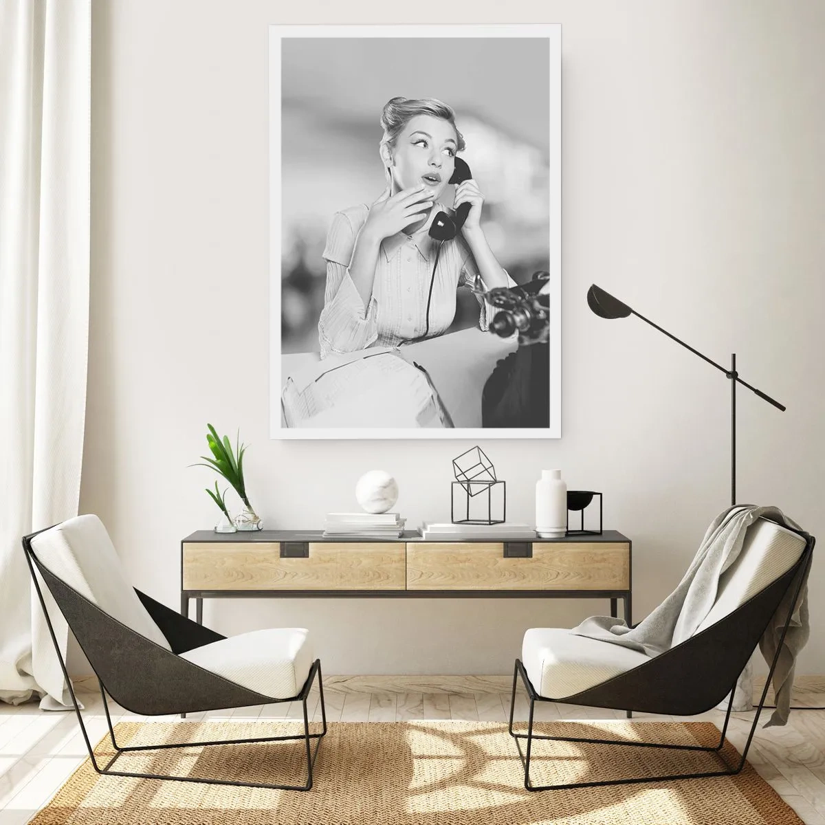 Poster - Hallo, het zijn de jaren 50. - 40x50 cm