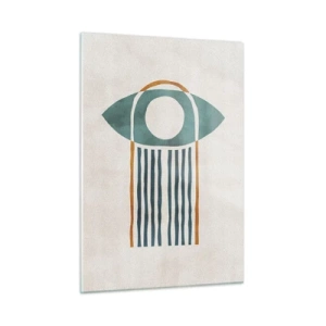 Schilderen op glas - Tekens en rituelen - 50x70 cm