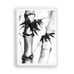 Poster in een witte lijst - Close-up op het oosten - 70x100 cm