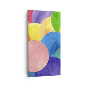 Schilderen op canvas - De oorspronkelijke volheid van het leven - 65x120 cm