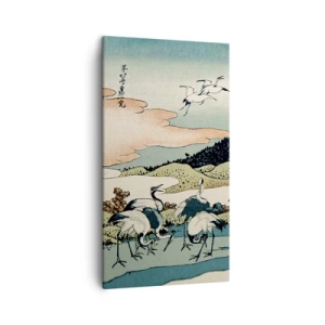 Schilderen op canvas - In de Japanse geest - 45x80 cm