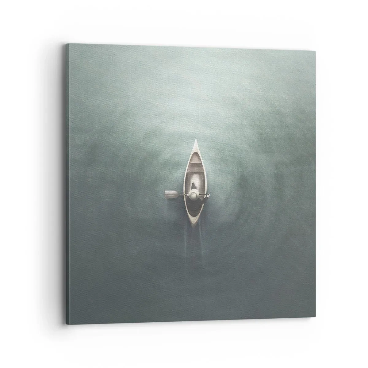 Schilderen op canvas - Door het maanmeer - 70x70 cm