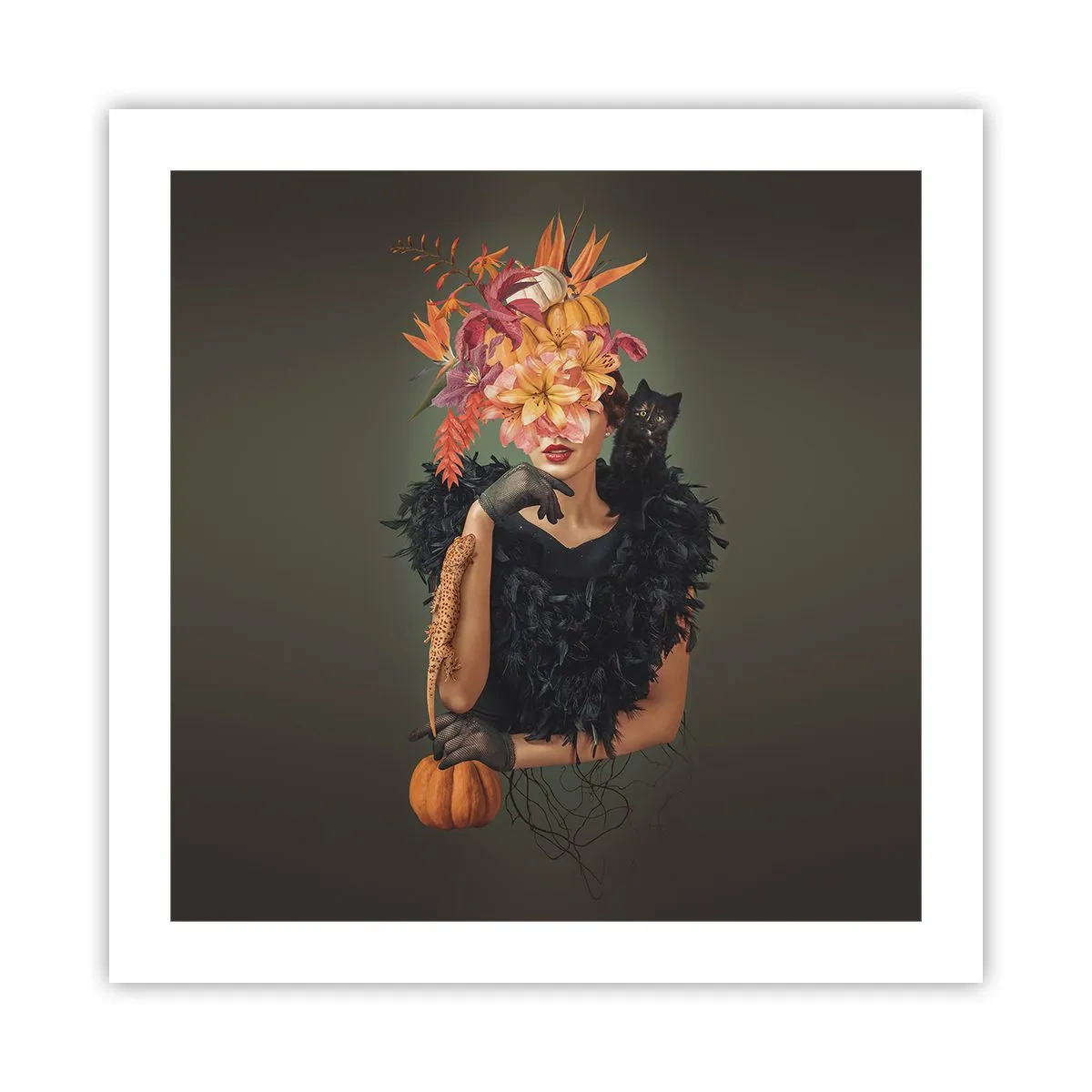 Poster - De spreuk van een heks - 50x50 cm