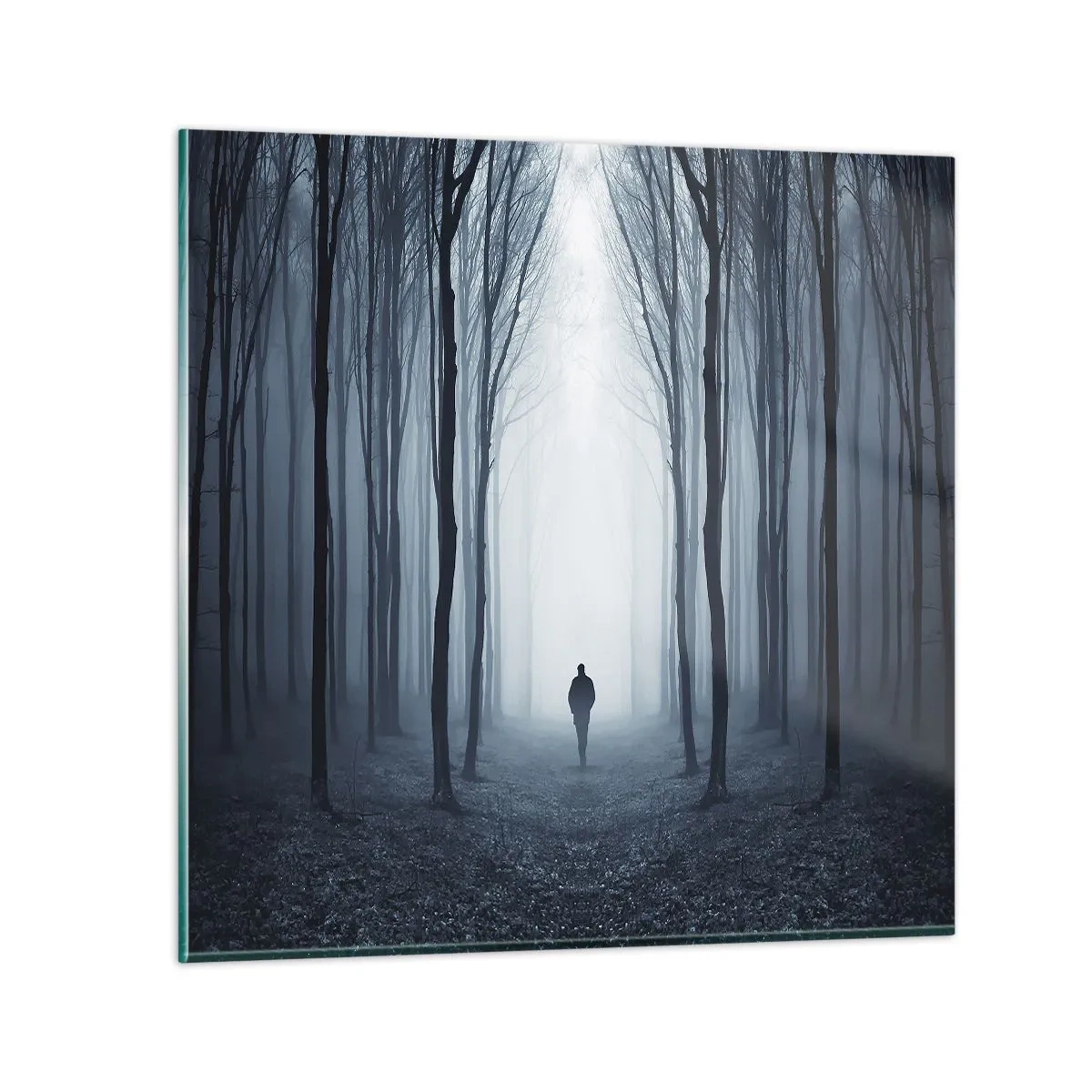 Schilderen op glas - En alles is eenvoudig en duidelijk - 60x60 cm