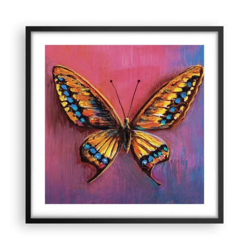 Poster in een zwarte lijst - Een juweel van de natuur - 50x50 cm