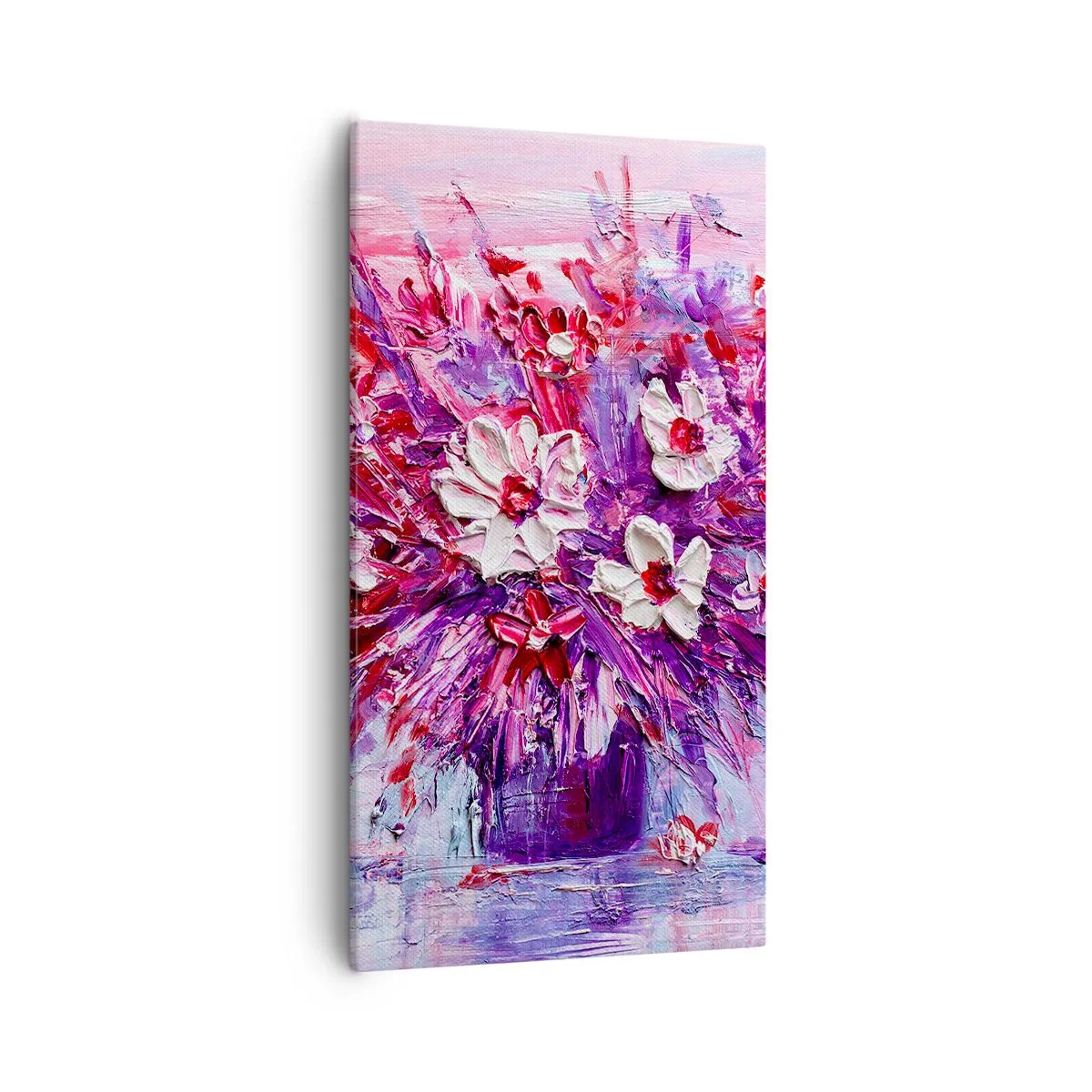 Schilderen op canvas - Onschuld en passie - 55x100 cm