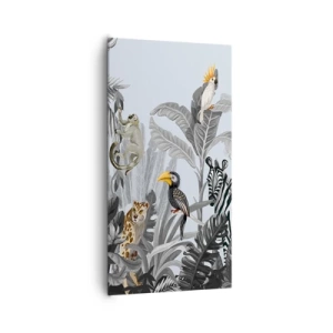Schilderen op canvas - Afrikaans sprookje - 65x120 cm
