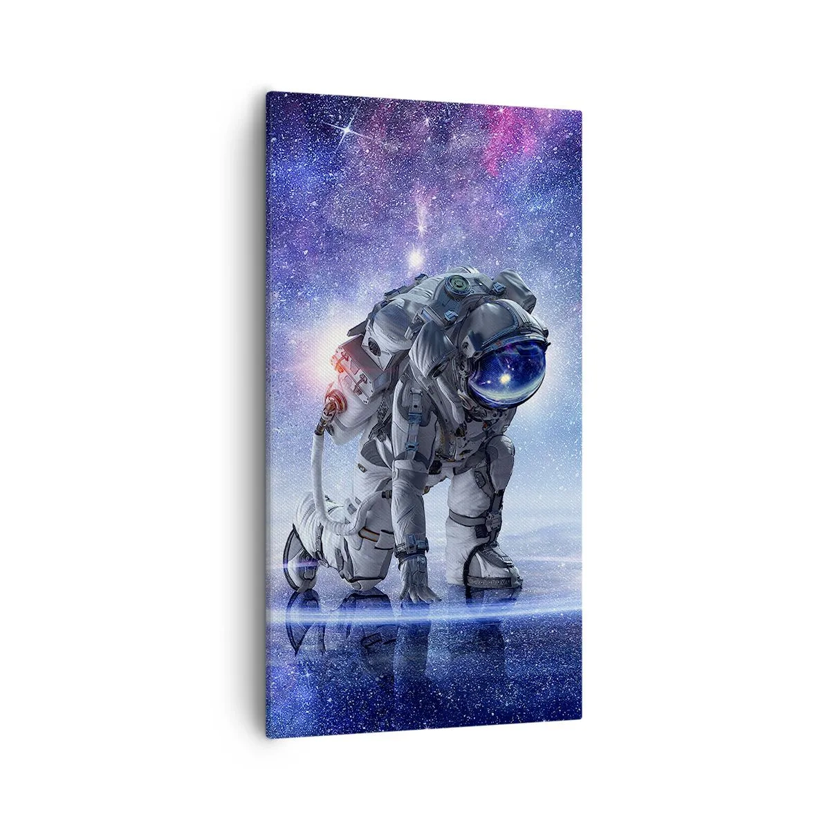 Schilderen op canvas - De sterrenhemel boven mij - 55x100 cm