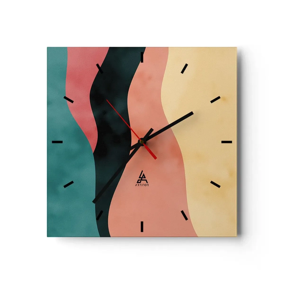 Wandklok - Klok - Conforme non-conformiteit - 40x40 cm
